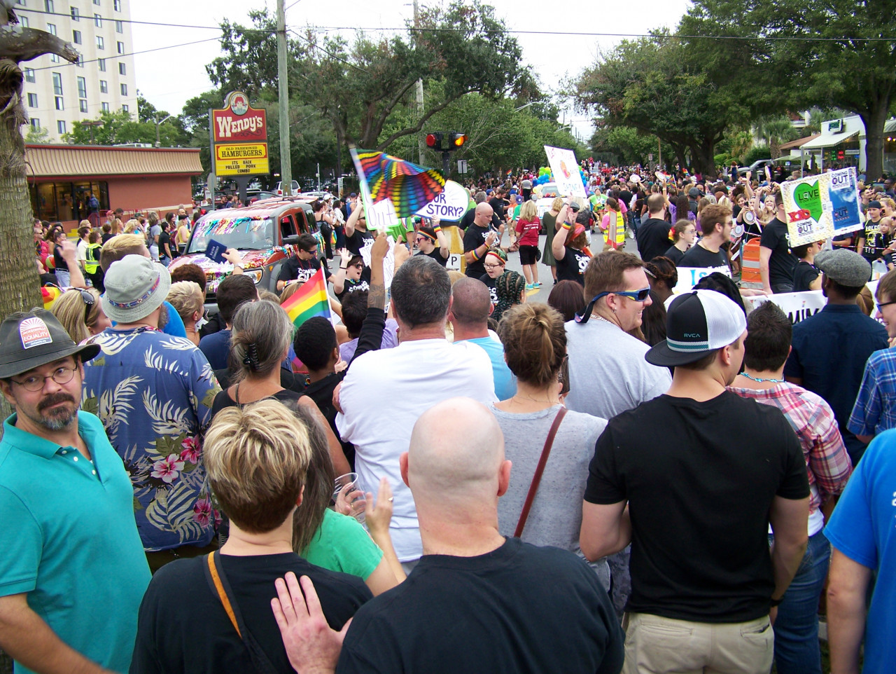 Jacksonville Pride parade 2015