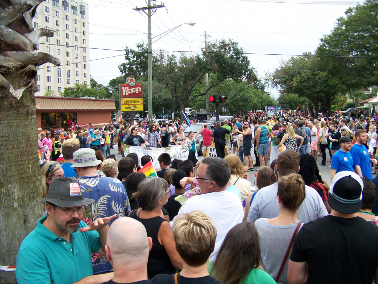 Jacksonville Pride parade 2015