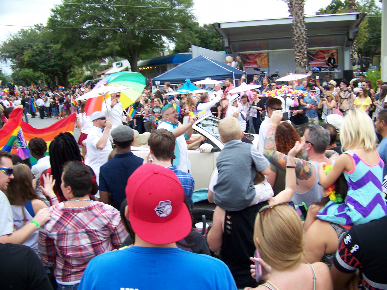 Jacksonville Pride parade 2015