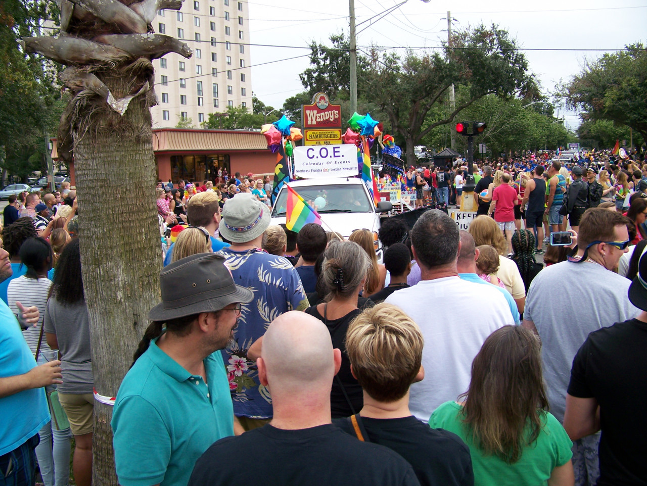 Jacksonville Pride parade 2015