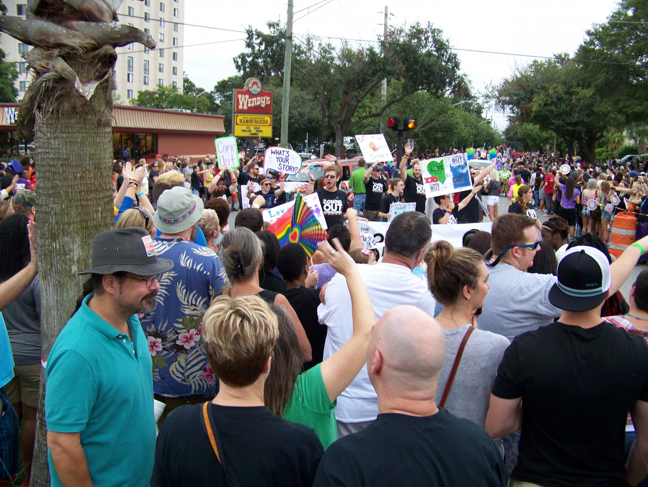 Jacksonville Pride parade 2015