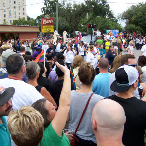 Jacksonville Pride parade 2015