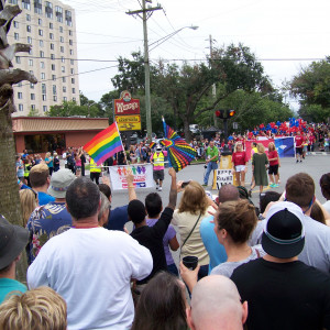 Jacksonville Pride parade 2015