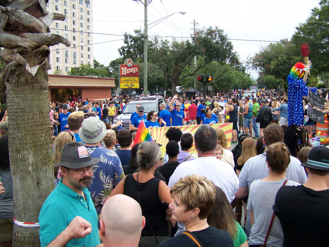 Jacksonville Pride parade 2015