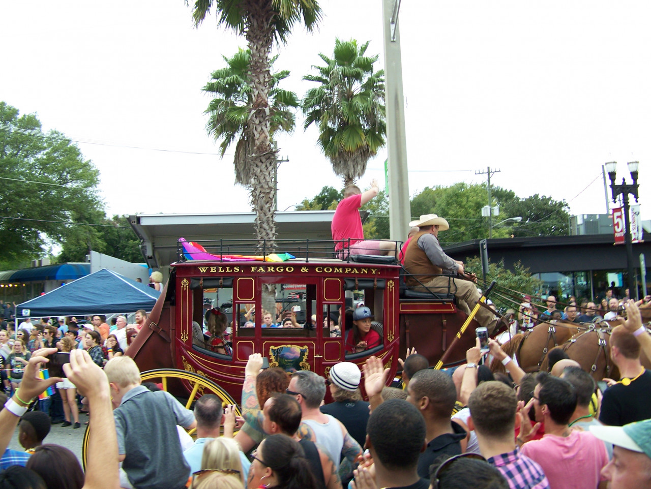 Jacksonville Pride parade 2015