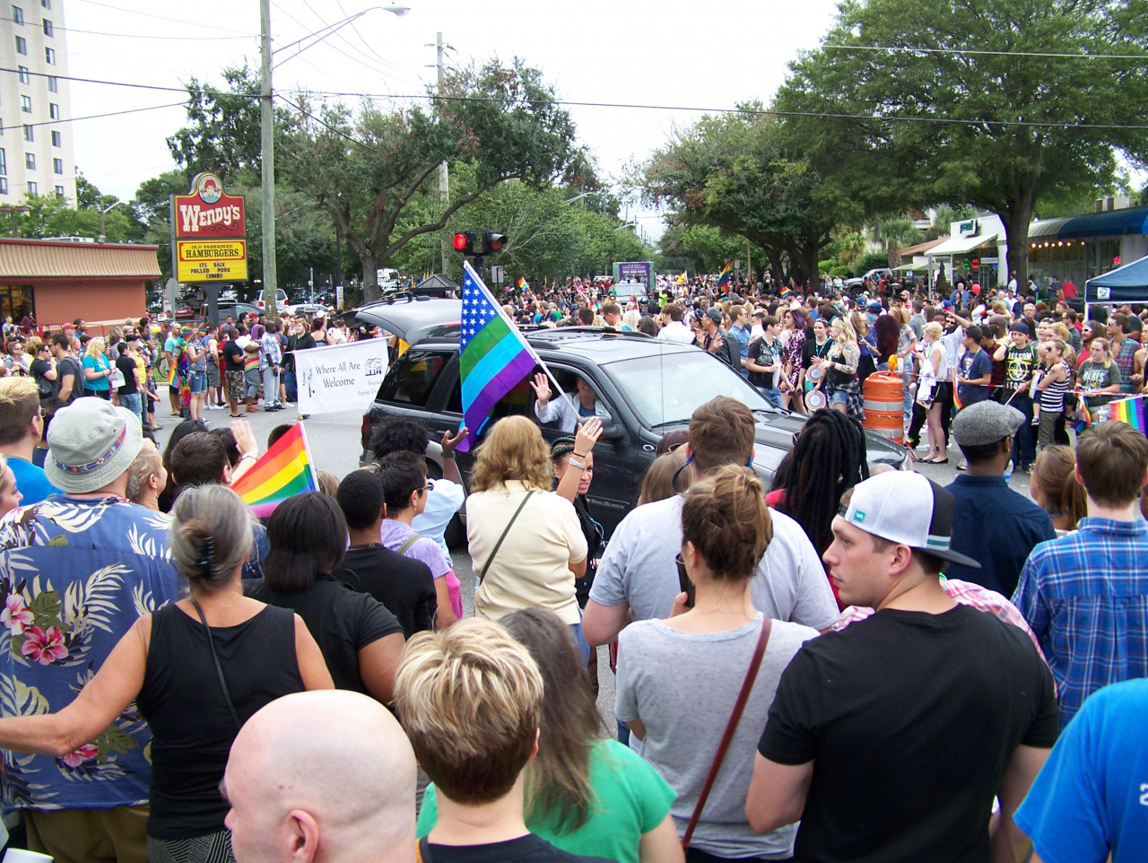 Jacksonville Pride parade 2015