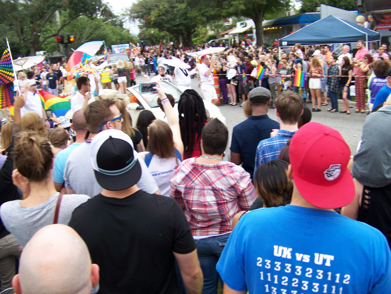 Jacksonville Pride parade 2015