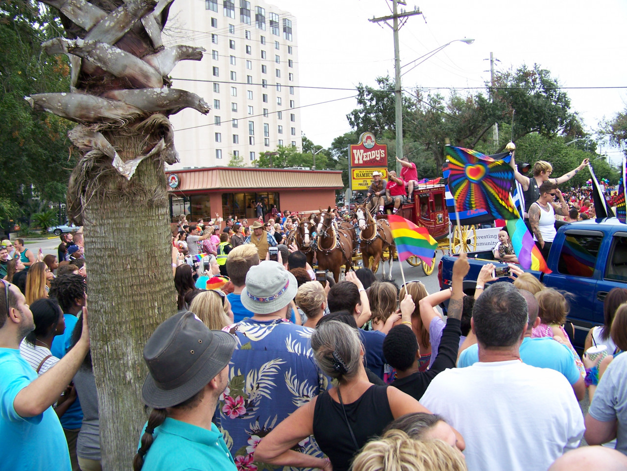 Jacksonville Pride parade 2015