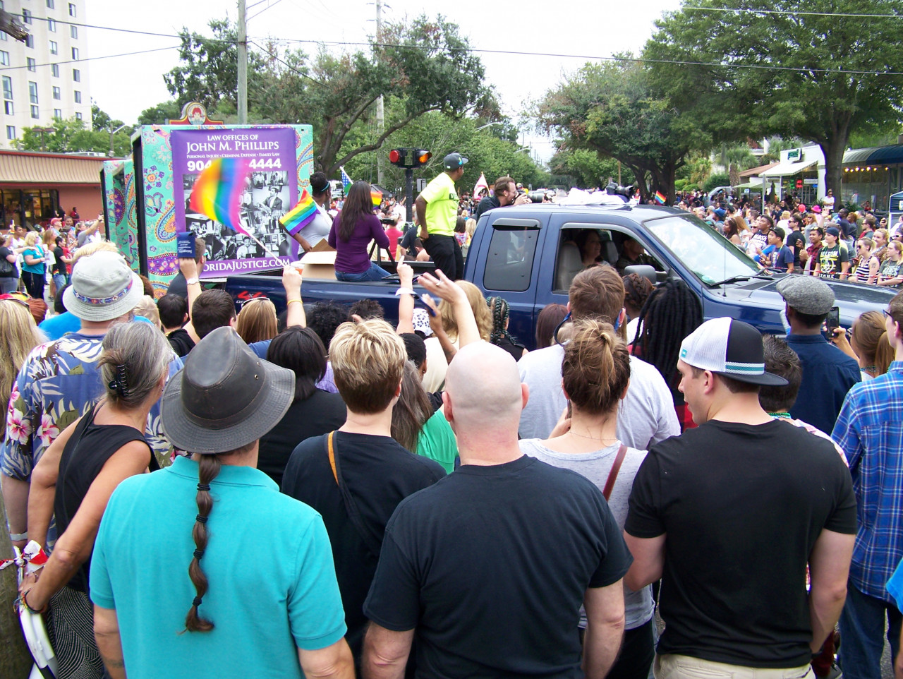 Jacksonville Pride parade 2015